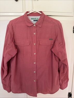 Exofficio Women's Button-Down Shirt — Rose